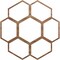 Ekena Millwork Florin Wood Fretwork Pierced Ceiling Medallion, Walnut, 34"OD x 12"ID x 3/8"T CMWP34X34X0375FOWA - alternate 1